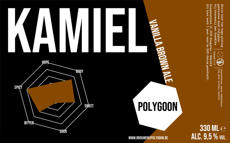 recept kamiel polygoon vanilla brown ale | Brouwbeesten