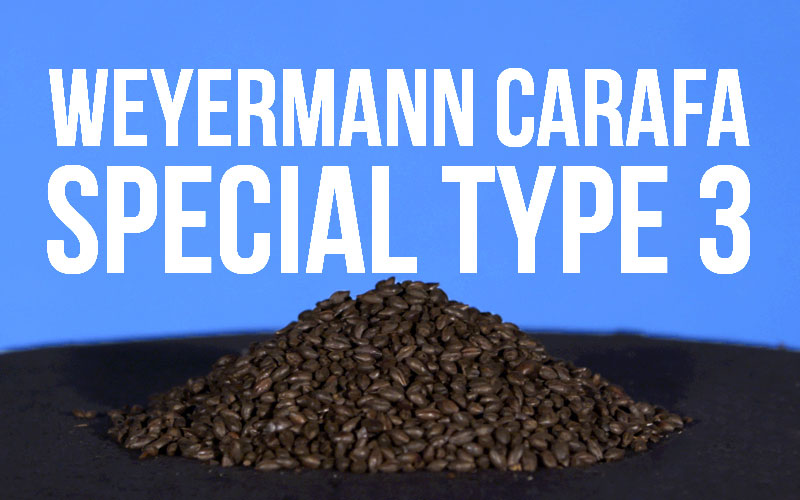 Weyermann Carafa Special Type 3 mout | Brouwbeesten
